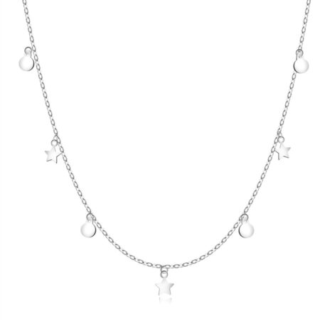 Dlhý strieborný 925 náhrdelník - tenká retiazka